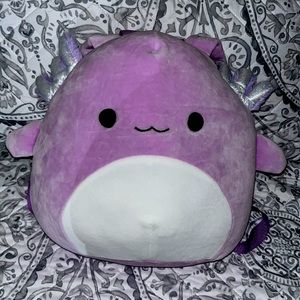Squishmallow backpack axolotl